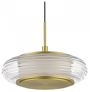 Подвесной светильник ST-Luce FR1TTELA SL6239.203.01 цвет плафона/подвески Прозрачный, цвет арматуры Золото