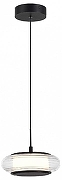 Подвесной светильник ST-Luce FR1TTELA SL6239.403.01 цвет плафона/подвески Прозрачный, цвет арматуры Черный-1