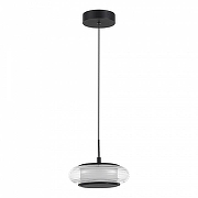 Подвесной светильник ST-Luce FR1TTELA SL6239.403.01 цвет плафона/подвески Прозрачный, цвет арматуры Черный-3