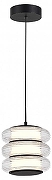 Подвесной светильник ST-Luce FR1TTELA SL6239.403.03 цвет плафона/подвески Прозрачный, цвет арматуры Черный-1