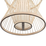 Подвесной светильник ST-Luce ALMA SL6241.503.01 цвет плафона/подвески Белый, Коричневый, цвет арматуры Черный-5