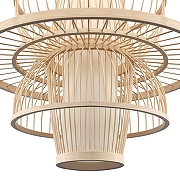 Подвесной светильник ST-Luce ALMA SL6241.513.01 цвет плафона/подвески Белый, Коричневый, цвет арматуры Черный-4