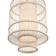 Подвесной светильник ST-Luce ALMA SL6241.523.01 цвет плафона/подвески Белый, Коричневый, цвет арматуры Черный-4