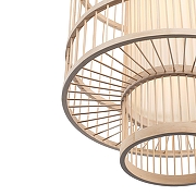 Подвесной светильник ST-Luce ALMA SL6241.523.01 цвет плафона/подвески Белый, Коричневый, цвет арматуры Черный-5