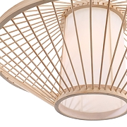 Подвесной светильник ST-Luce ALMA SL6241.533.01 цвет плафона/подвески Белый, Коричневый, цвет арматуры Черный-5