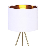 Настольная лампа ST-Luce FUEGO SL6242.504.01 цвет плафона/подвески Белый, Золото, цвет арматуры Золото-1