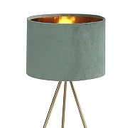 Настольная лампа ST-Luce FUEGO SL6242.704.01 цвет плафона/подвески Зеленый, Золото, цвет арматуры Золото-3