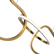 Подвесной светильник ST-Luce Abra SL6505.203.26 цвет плафона/подвески Золото, цвет арматуры Золото-4