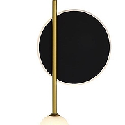 Накладной светильник ST-Luce Dal1 SL6507.431.02 цвет плафона/подвески Белый, цвет арматуры Бежевый, Черный-2