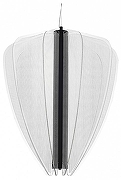 Подвесной светильник ST-Luce Fesale SL6509.413.01 цвет плафона/подвески Прозрачный, цвет арматуры Черный