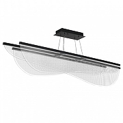 Подвесной светильник ST-Luce Fesale SL6509.423.01 цвет плафона/подвески Прозрачный, цвет арматуры Черный