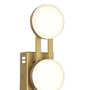 Накладной светильник ST-Luce MONRO SL6610.201.03 цвет плафона/подвески Белый, цвет арматуры Золото-3