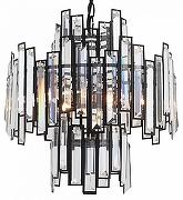 Подвесной светильник ST-Luce Chiarezza SL665.443.06 цвет плафона/подвески Прозрачный, Черный, цвет арматуры Черный