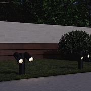 Ландшафтный светильник ST-Luce Ecollo SL9011.405.02 цвет плафона/подвески Черный, цвет арматуры Черный-3