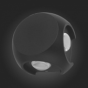 Накладной светильник ST-Luce Volt1 SL9505.401.01 цвет плафона/подвески Черный, цвет арматуры Черный-2