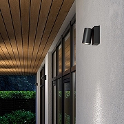 Светильник на штанге ST-Luce Deck SL9515.701.01 цвет плафона/подвески Серый, цвет арматуры Серый-4