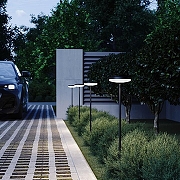 Ландшафтный светильник ST-Luce Gl1mer SL9524.415.01 цвет плафона/подвески Белый, цвет арматуры Черный-3