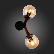 Бра EVOLUCE Raquel SLE109401-01 цвет плафона/подвески Оранжевый, цвет арматуры Черный-4