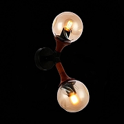 Бра EVOLUCE Raquel SLE109401-01 цвет плафона/подвески Оранжевый, цвет арматуры Черный-6