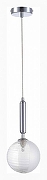 Подвесной светильник EVOLUCE Ave1ro SLE1096-103-01 цвет плафона/подвески Прозрачный, цвет арматуры Хром-2