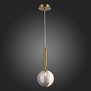 Подвесной светильник EVOLUCE Ave1ro SLE1096-203-01 цвет плафона/подвески Белый, Серый, цвет арматуры Золото-3