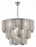 Подвесной светильник EVOLUCE Erzo SLE1125-103-12 цвет плафона/подвески Прозрачный, цвет арматуры Хром-2