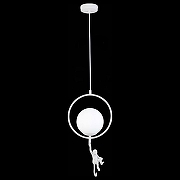 Подвесной светильник EVOLUCE Tenato SLE115113-01 цвет плафона/подвески Белый, цвет арматуры Белый-3