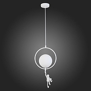 Подвесной светильник EVOLUCE Tenato SLE115113-01 цвет плафона/подвески Белый, цвет арматуры Белый-6