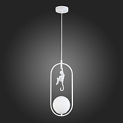 Подвесной светильник EVOLUCE Tenato SLE115123-01 цвет плафона/подвески Белый, цвет арматуры Белый-6