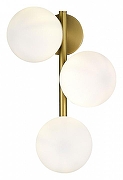 Бра EVOLUCE Fratta SLE1191-201-03 цвет плафона/подвески Белый, цвет арматуры Золото-1