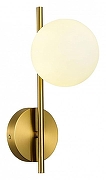 Бра EVOLUCE ENKEL SLE1193-301-01 цвет плафона/подвески Белый, цвет арматуры Латунь-1
