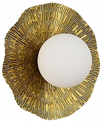 Накладной светильник EVOLUCE Lorea SLE1196-301-01 цвет плафона/подвески Белый, цвет арматуры Латунь