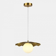 Подвесной светильник EVOLUCE Lorea SLE1196-303-01 цвет плафона/подвески Белый, цвет арматуры Латунь-4