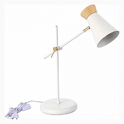 Настольная лампа EVOLUCE Alfeo SLE1252-504-01 цвет плафона/подвески Белый, Красный, цвет арматуры Белый, Золото-1