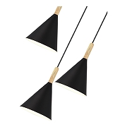 Подвесной светильник EVOLUCE Arket SLE1255-423-03 цвет плафона/подвески Черный, цвет арматуры Черный-2