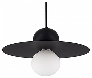Подвесной светильник EVOLUCE Rizz SLE1257-443-01 цвет плафона/подвески Белый, цвет арматуры Черный
