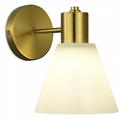 Бра EVOLUCE Arki SLE1561-301-01 цвет плафона/подвески Белый, цвет арматуры Латунь-1