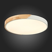 Накладной светильник EVOLUCE Festa SLE200952-01 цвет плафона/подвески Белый, цвет арматуры Белый, Коричневый-7