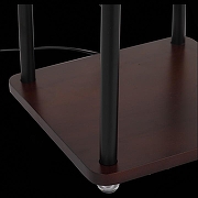 Торшер с полкой ST-Luce Menola SLE302.405.01 цвет плафона/подвески Бежевый, цвет арматуры Коричневый-3