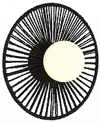 Накладной светильник EVOLUCE LOOM SLE6022-401-01 цвет плафона/подвески Белый, цвет арматуры Черный