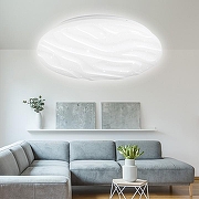 Накладной светильник Эра Классик SPB-6-120-RC Wave цвет плафона/подвески Белый, цвет арматуры Белый-3