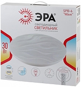 Накладной светильник Эра Классик SPB-6-30-RC Wave цвет плафона/подвески Белый, цвет арматуры Белый-2