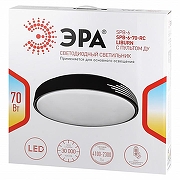 Накладной светильник Эра Классик SPB-6-70-RC Liburn цвет плафона/подвески Белый, Черный, цвет арматуры Белый-7