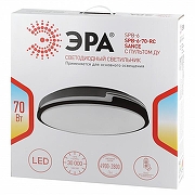 Накладной светильник Эра Классик SPB-6-70-RC Sance цвет плафона/подвески Белый, Черный, цвет арматуры Белый-3