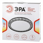 Накладной светильник Эра Классик SPB-6-70-RC Savern В цвет плафона/подвески Белый, Черный, цвет арматуры Белый-4