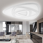 Накладной светильник Эра SPB-6 GEO 5 RC 67 цвет плафона/подвески Белый, цвет арматуры Белый-5