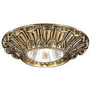 Встраиваемый светильник Reccagni Angelo 1077 SPOT 1077 ORO 