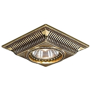 Встраиваемый светильник Reccagni Angelo 1084 SPOT 1084 ORO 