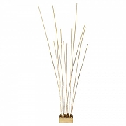 Торшер Covali SPS-31748 цвет плафона/подвески Прозрачный, цвет арматуры Латунь-1