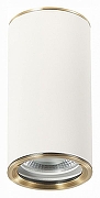 Накладной светильник ST-Luce Chomus ST111.537.01 цвет плафона/подвески Белый, Бронза, цвет арматуры Белый